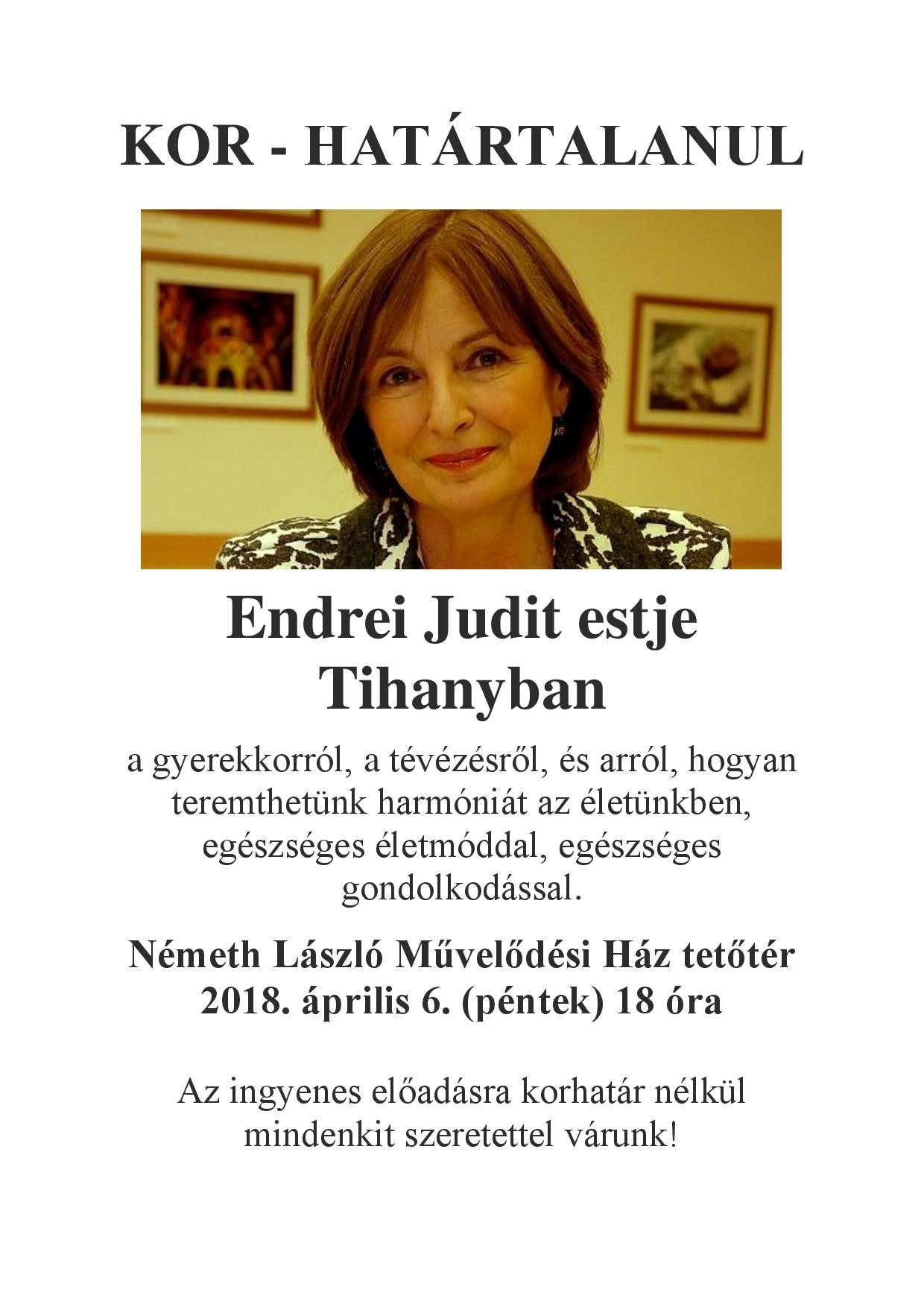 Endrei Judit Tihanyban