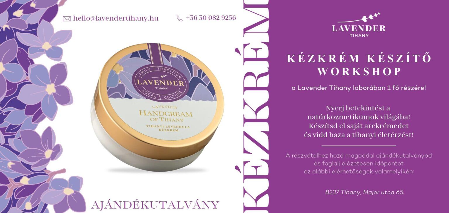 Kézkrém készítő workshop