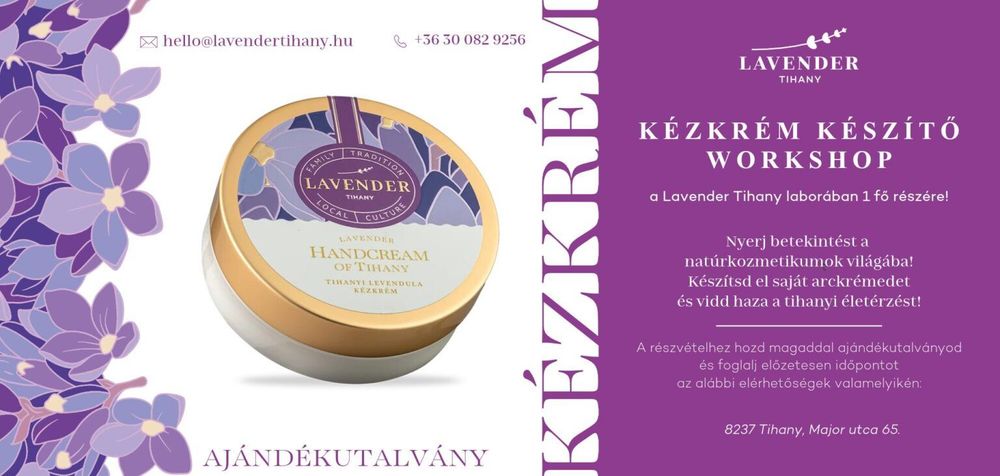 Kézkrém készítő workshop